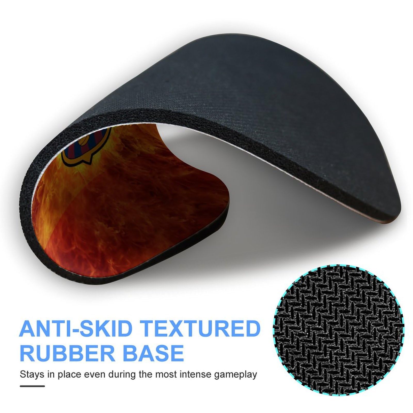 Amazon.co.jp: マウスパッド FCバルセロナ 丸型 ゲーミング